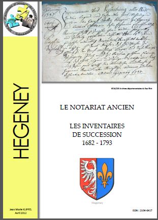 HEGENEY - NOTARIAT