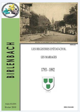 Birlenbach - Mariages