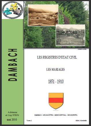 DAMBACH MARIAGES