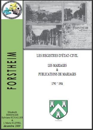 FORSTHEIM MARIAGES
