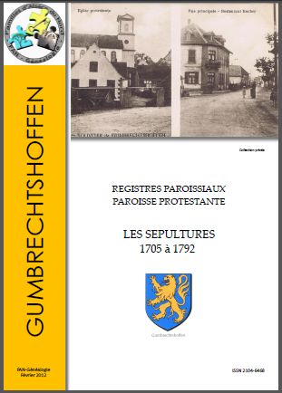 GUMBRECHTSHOFFEN - SEPULTURES