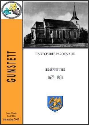 GUNSTETT - SEPULTURES