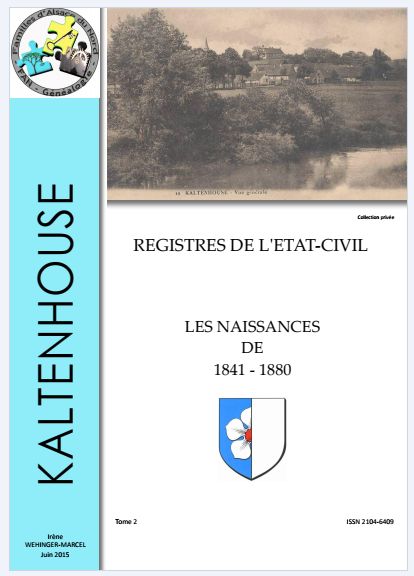 KALTENHOUSE - NAISSANCES