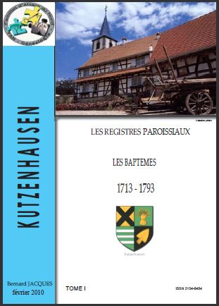 KUTZENHAUSEN - BAPTEMES