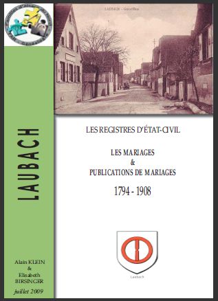 LAUBACH - MARIAGES