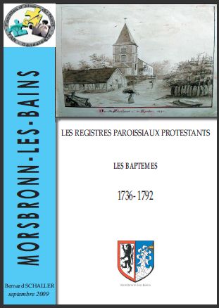 MORSBRONN - BAPTEMES